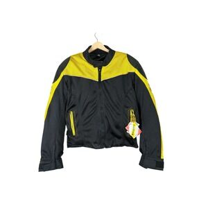 Maxdura kings riders motorcycle jacket waterproof reflective leather size Xl